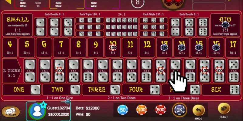 Chi tiết về tựa game Sicbo trực tuyến